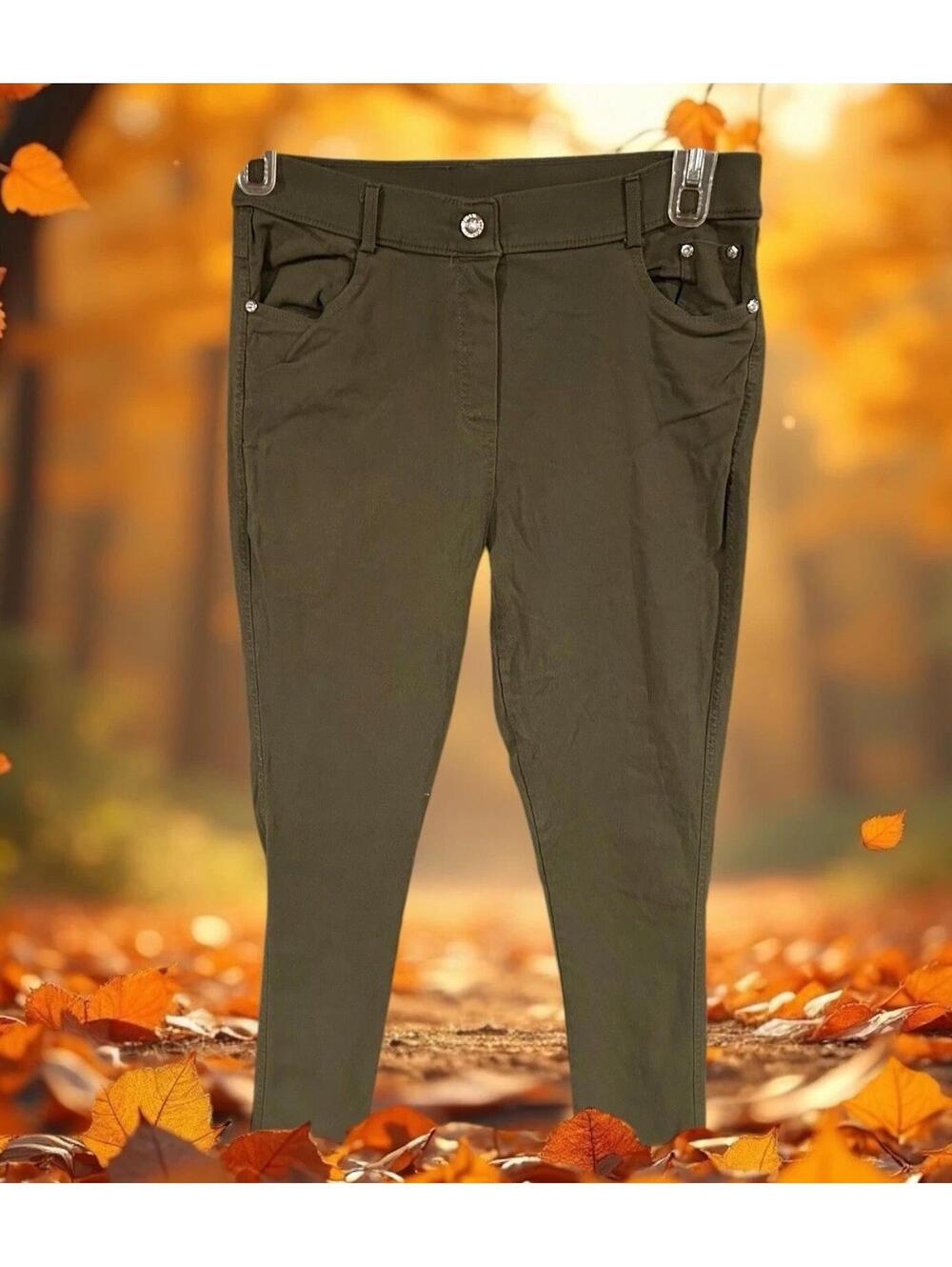 Bae City Green Pants 1x Rn#141515